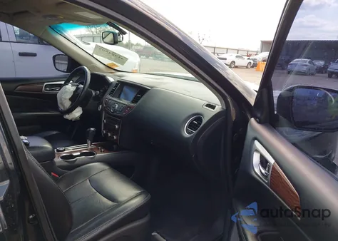 2018 Nissan Pathfinder Platinum from USA, damaged, VIN 5N1DR2MMXJC649946